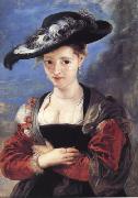 Peter Paul Rubens Susanna Fourment or Le Cbapeau de Paille (mk01) Norge oil painting reproduction